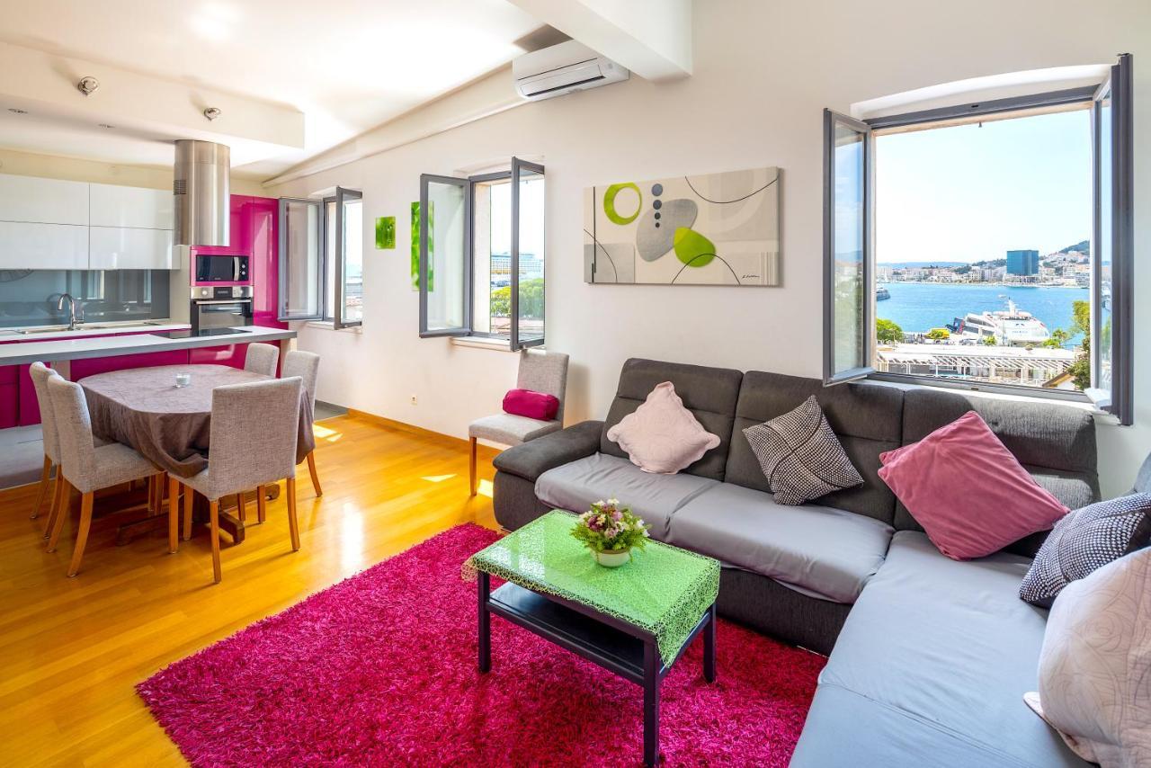 Luxury Apartment Olavia Rooftop Terrace & Seaview Split Extérieur photo