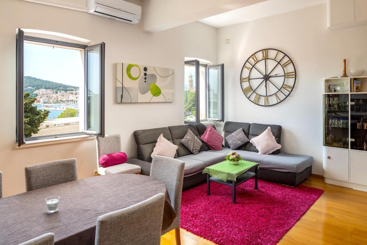 Luxury Apartment Olavia Rooftop Terrace & Seaview Split Extérieur photo